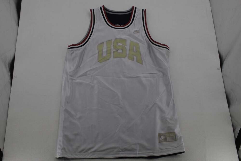 Nike Alonzo Mourning Georgetown Hoyas / Team USA Reversible Jersey